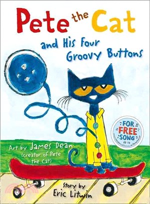 Pete the Cat and His Four Groovy Buttons (平裝本)(英國版)
