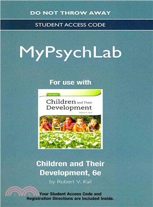 Children and Their Development New Mypsychlab Standalone Access Card