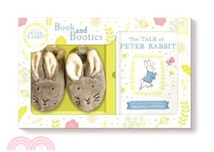 Tale of Peter Rabbit Book and First Booties Gift Set