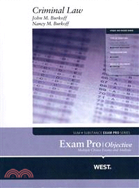 Exam Pro Objective on Criminal Law