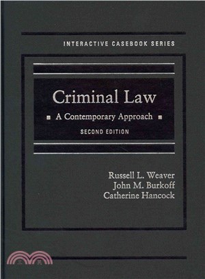 Criminal Law ― A Contemporary Approach