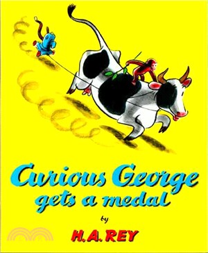 Curious George gets a medal /