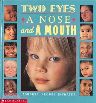 Two eyes, a nose, and a mouth