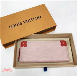 【Louis Vuitton 路易威登】M62967 Clémence 錢包長夾(粉色)