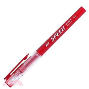 SKB 0.5mm中性鋼珠筆G-1507(紅)