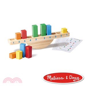 【美國瑪莉莎Melissa & Doug】益智遊戲-彩虹平衡積木