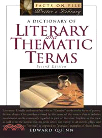 A Dictionary of Literary And Thematic Terms