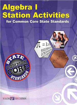 Algebra I Station Activities, Common Core State Standards