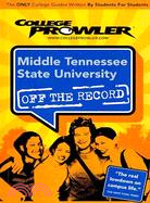 Middle Tennessee State University: Off the Record, Murfreesboro, Tennessee