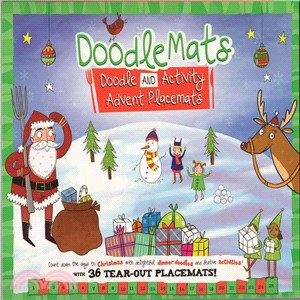 Advent Placemats With 36 Tear-Out Doodle Placemats! /
