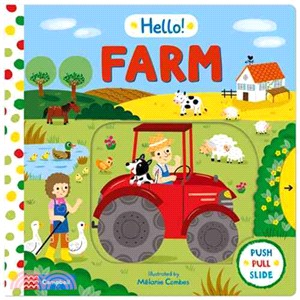 Hello! Farm (硬頁推拉書)
