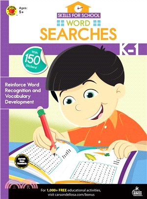 Word Searches, Grades K - 1