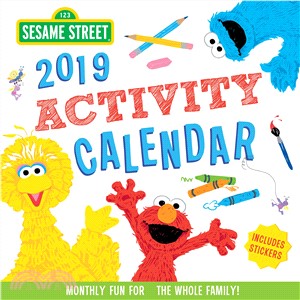 Sesame Street Activity 2019 Calendar ― Monthly Fun for the Whole Family!