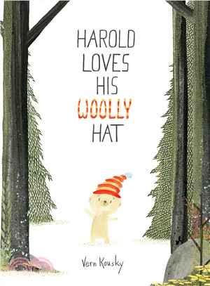 Harold loves his woolly hat /