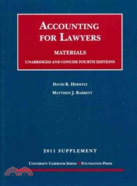 Accounting for Lawyers 2011 Supplement