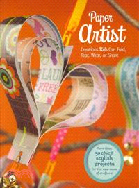 Paper artist creations kids can fold, tear, wear, or share