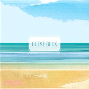 Coastal Guest Book ― Featuring Beautiful Coastal Illustrations