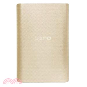 【LAPO】10000mAh行動電源-LT-100S(金)
