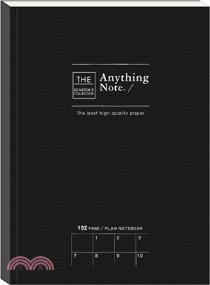 Anything Note 手記補充冊25K-週計畫