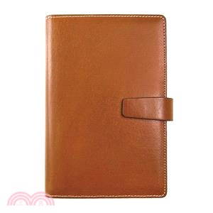 米蘭極簡風A6萬用手冊-棕