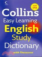COLLINS EASY LEARNING ENGLISH STUDY DICTIONARY WITH THESAURUS