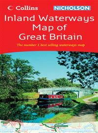 Collins Nicholson Waterways Map of Great Britain