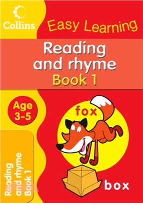 Collins Easy Learning Age 3-5 - Reading and Rhyme: Age 3–5