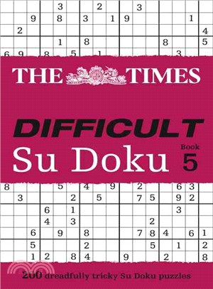 The Times Difficult Su Doku Book 5