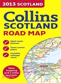 Collins Map of Scotland 2013