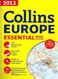 Collins Europe Essential 2013 Road Atlas