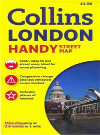 Collins London Handy Street Map ― 2013