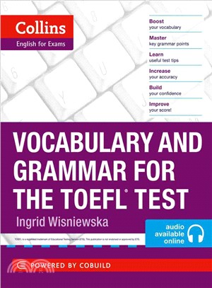 Collins English for the TOEFL Test - Vocabulary and Grammar for the TOEFL Test (Book+MP3 CD)