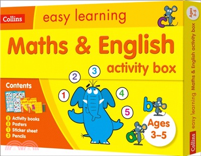 Maths and English Activity Box Ages 3-5：Ideal for Home Learning