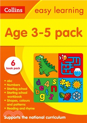 Collins Easy Learning Starter Set Ages 3-5：Ideal for Home Learning