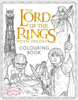 The Lord of the Rings Movie Trilogy Colouring Book