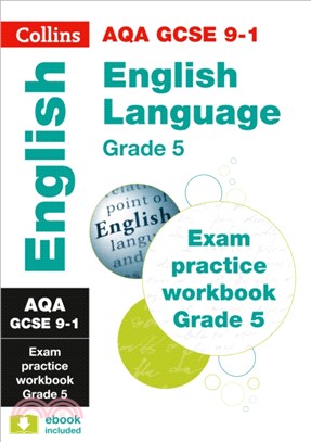 AQA GCSE 9-1 English Language Exam Practice Workbook for grade 5