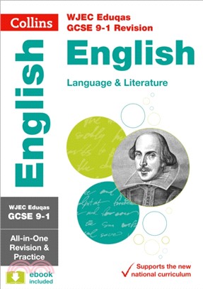 GCSE English Language and English Literature Grade 9-1 WJEC Eduqas Complete Practice and Revision Guide with free online Q&A flashcard download