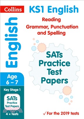 New KS1 SATs English Reading, Grammar, Punctuation and Spelling Practice Papers：For the 2020 Tests