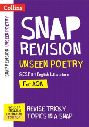 Unseen Poetry: New GCSE 9-1 English Literature AQA