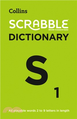 Collins Scrabble Dictionary：The Official Scrabble Solver - All Playable Words 2 - 9 Letters in Length