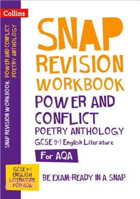 Power & Conflict Poetry Anthology Workbook: New GCSE Grade 9-1 English Literature AQA：GCSE Grade 9-1