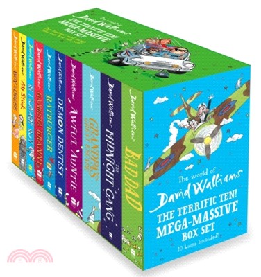 The World of David Walliams, the Terrific Ten! Mega-Massive Box Set (10 Books)