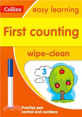 First Counting Age 3-5 Wipe Clean Activity Book：Ideal for Home Learning