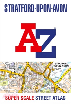 Stratford-upon-Avon & Warwick A-Z Super Scale Street Atlas：A4 Paperback