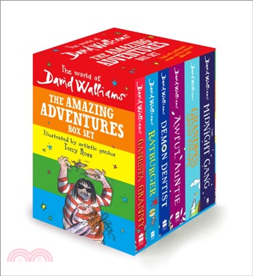 The World of David Walliams: The Amazing Adventures Box Set (共6本平裝本)
