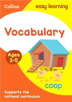 Vocabulary Activity Book Ages 3-5