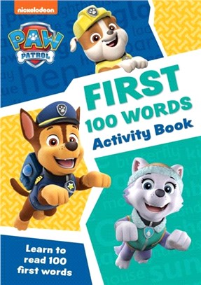 PAW Patrol First 100 Words Activity Book：Get Ready for School with Paw Patrol