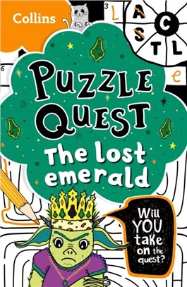 Puzzle Quest The Lost Emerald：Solve More Than 100 Puzzles in This Adventure Story for Kids Aged 7+