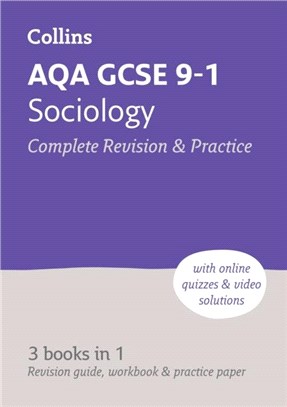 AQA GCSE 9-1 Sociology All-in-One Complete Revision and Practice：Ideal for Home Learning, 2023 and 2024 Exams