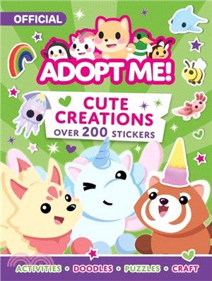 Adopt Me! Cute Creations Sticker Book